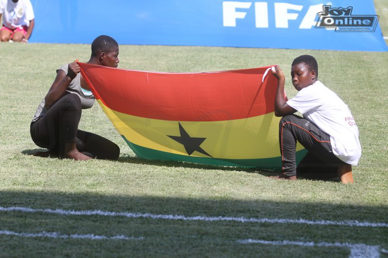 Photos: build up for Ghana-South Africa match