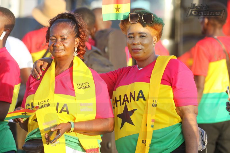 Photos: build up for Ghana-South Africa match