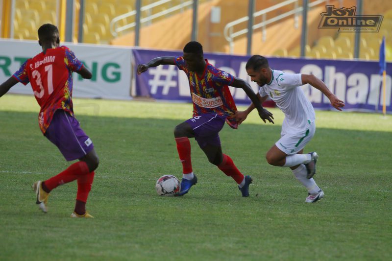 Photos : Accra Hearts of Oak defeats JS Saoura of Algeria