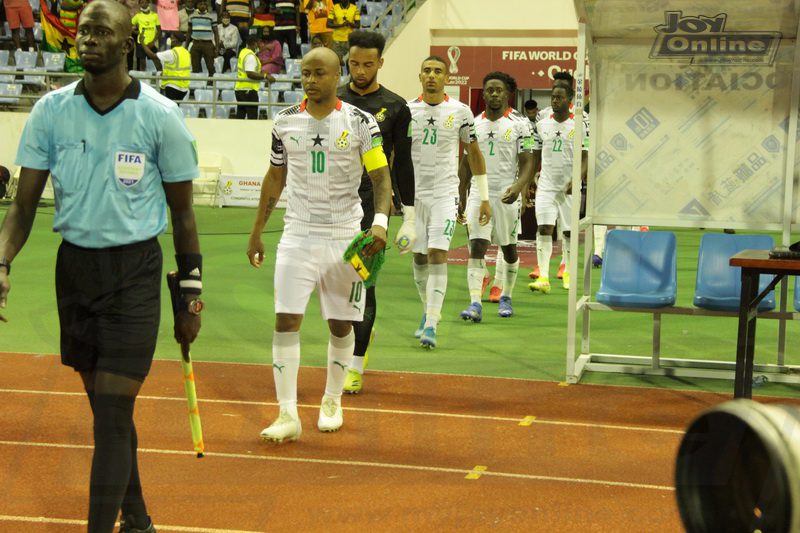 Photos: Dede Ayew’s sweet Black stars 100th appearance honours