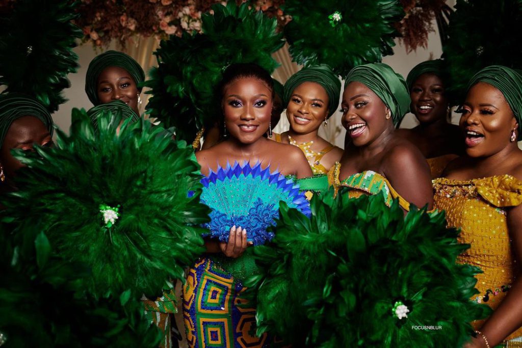 Adinkra Pie CEO ties the knot in Kente embellished wedding Adinkra Pie CEO ties the knot in Kente embellished wedding