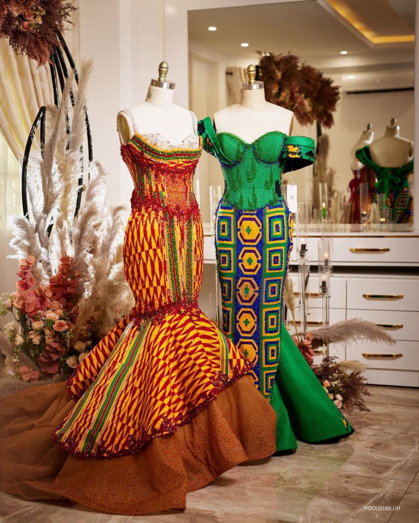Adinkra Pie CEO ties the knot in Kente embellished wedding Adinkra Pie CEO ties the knot in Kente embellished wedding