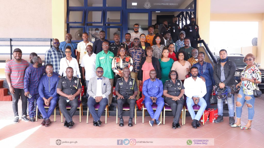 Stonebwoy commends IGP for meeting with celebrities