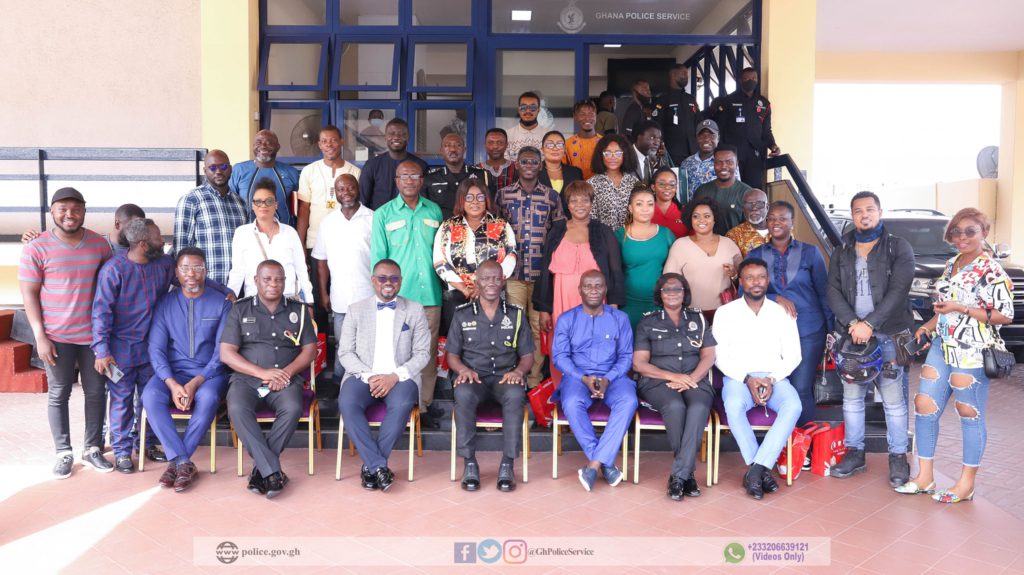 Stonebwoy commends IGP for meeting with celebrities Stonebwoy commends IGP for meeting with celebrities