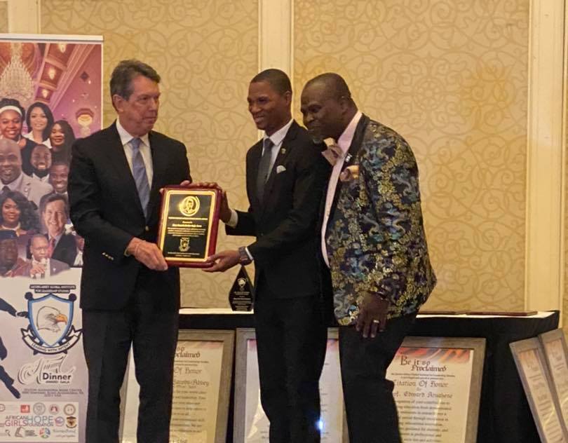 Francis-Xavier Sosu receives 2021 Timothy Bowles Africa Human Rights Leadership Award