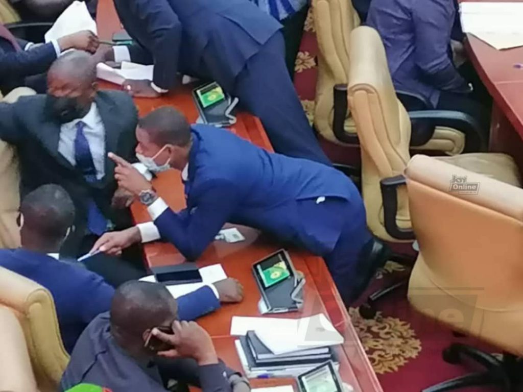 Sosu appears in Parliament for 2022 budget presentation