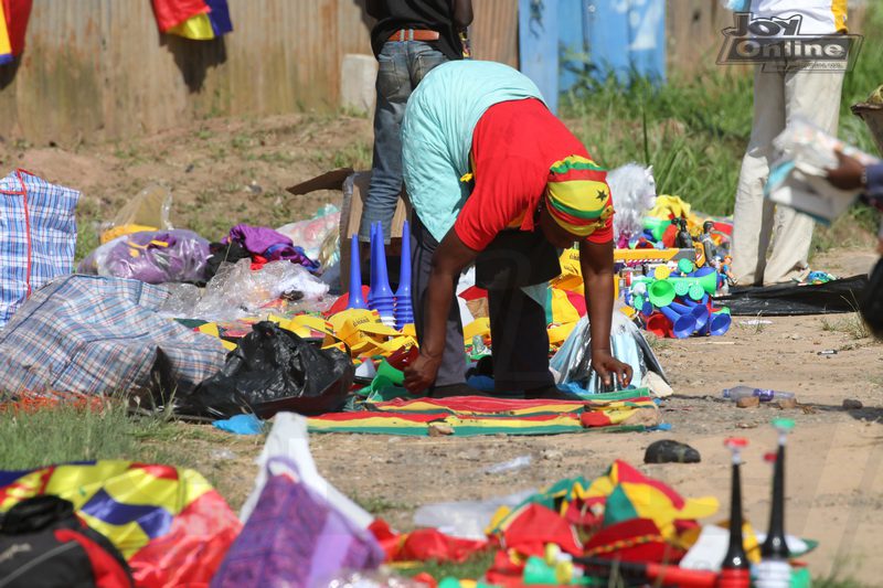 Photos: build up for Ghana-South Africa match