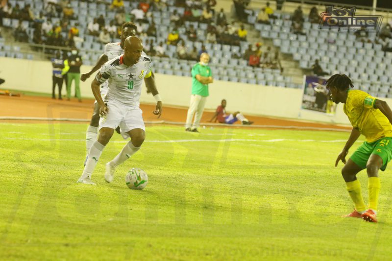 Photos: Dede Ayew’s sweet Black stars 100th appearance honours