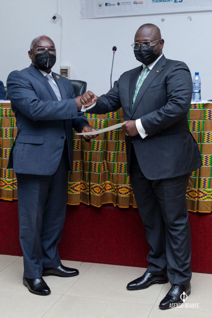 Asenso-Boakye inducted as fellow of Ghana Institute of Planners Asenso-Boakye inducted as fellow of Ghana Institute of Planners
