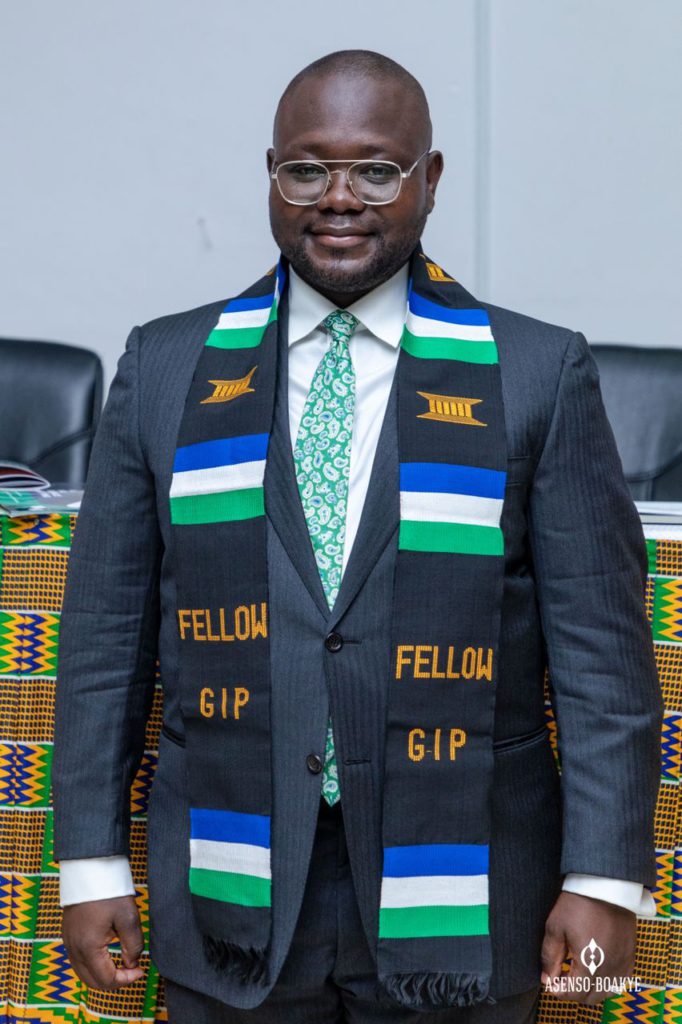 Asenso-Boakye inducted as fellow of Ghana Institute of Planners Asenso-Boakye inducted as fellow of Ghana Institute of Planners