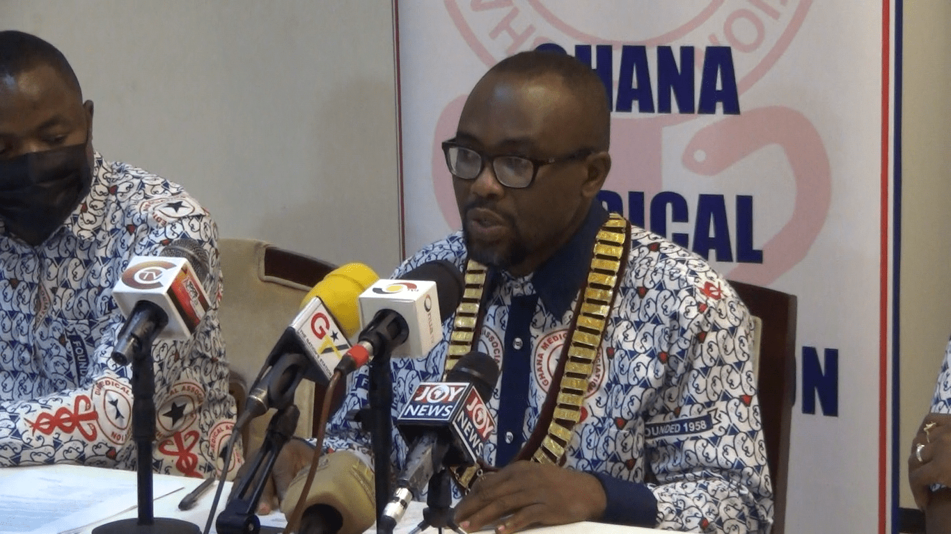 GMA demands fresh conditions of service by January 1 2 Dr. Frank Serebour Ghana Medical Association president