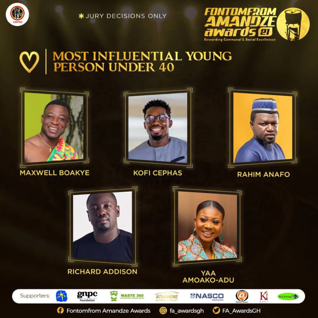Ghanaian blogger Kofi Cephas bags two nominations at Fontomfrom Amandze Awards Ghanaian blogger Kofi Cephas bags two nominations at Fontomfrom Amandze Awards