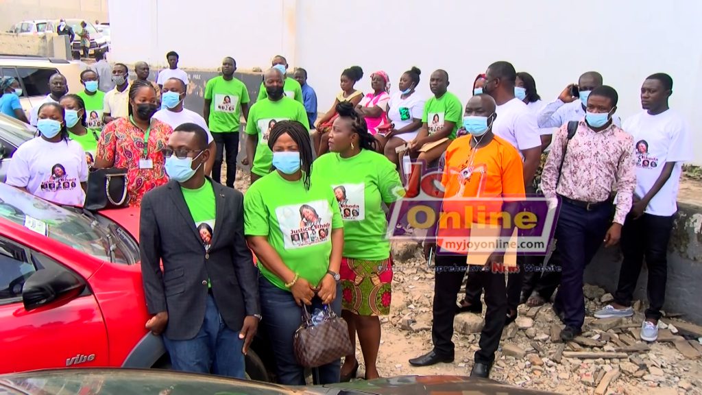 Husband of missing Land Commission staff discharged by court, re-arrested Friends of Rhoda www.myjoyonline.com