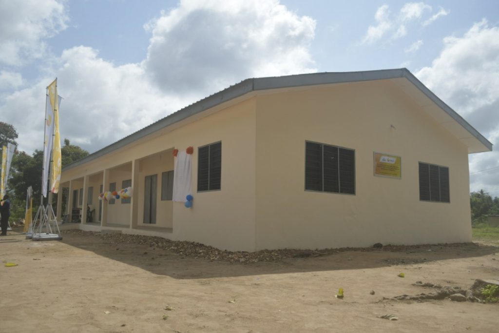 Xornam Foundation and CalBank support Hodzo Ve Basic School with JHS classroom block