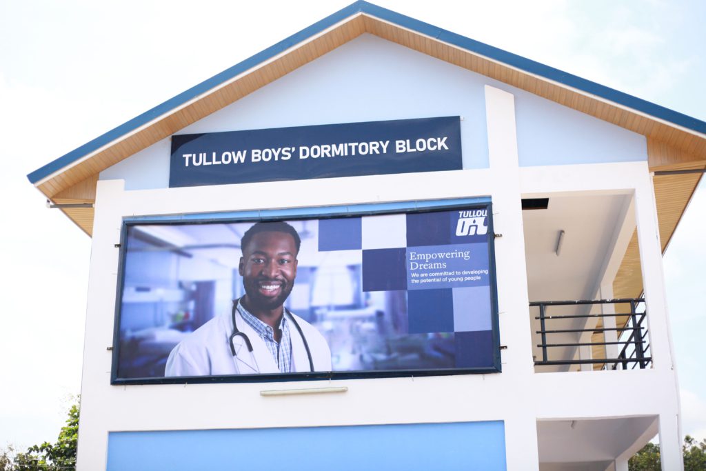 Tullow Ghana commissions Free SHS project building at Nsutaman Catholic SHS