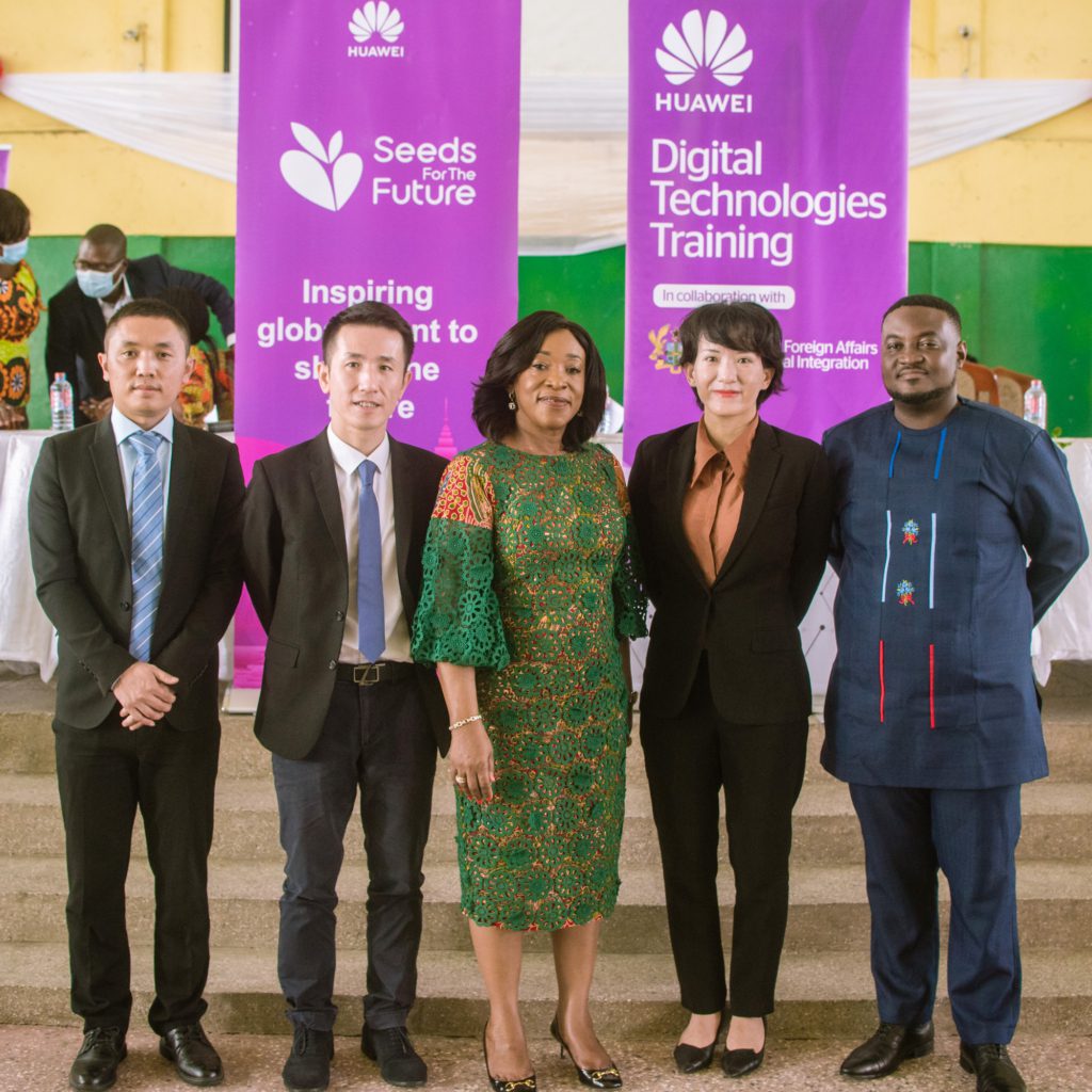 Female students in Ga Central Municipality benefit from Huawei digital skills training