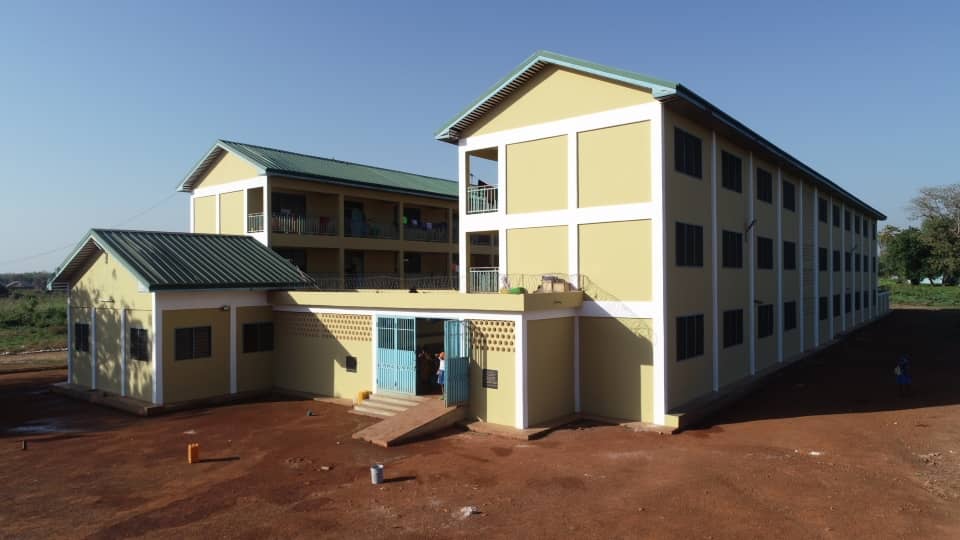 Mahama hands over renovated boys dormitory block to Ghanasco