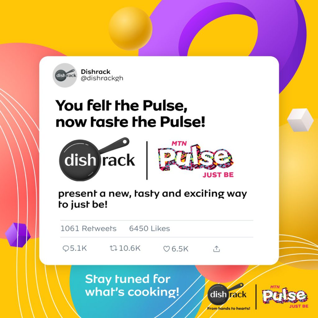 Dishrack & MTN Pulse invites you to taste the pulse