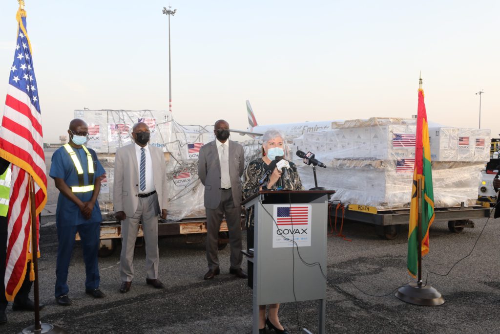 US government donates 1.7 million more Covid-19 vaccine doses to Ghana US government donates 1.7 million more Covid-19 vaccine doses to Ghana