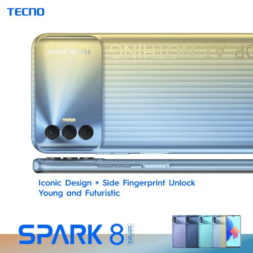 Tecno unveils the latest Spark series – the Tecno Spark 8