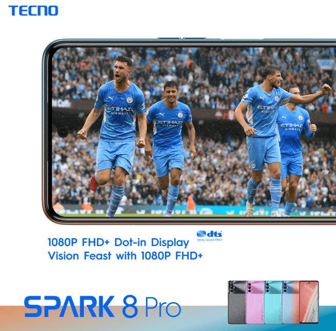 Tecno unveils the latest Spark series – the Tecno Spark 8