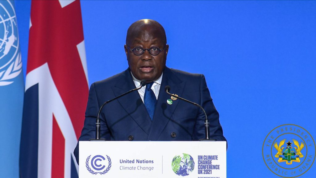 'We’ll combat climate change, but protect Ghana’s development as well' – Akufo-Addo