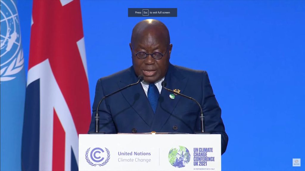 'We’ll combat climate change, but protect Ghana’s development as well' – Akufo-Addo