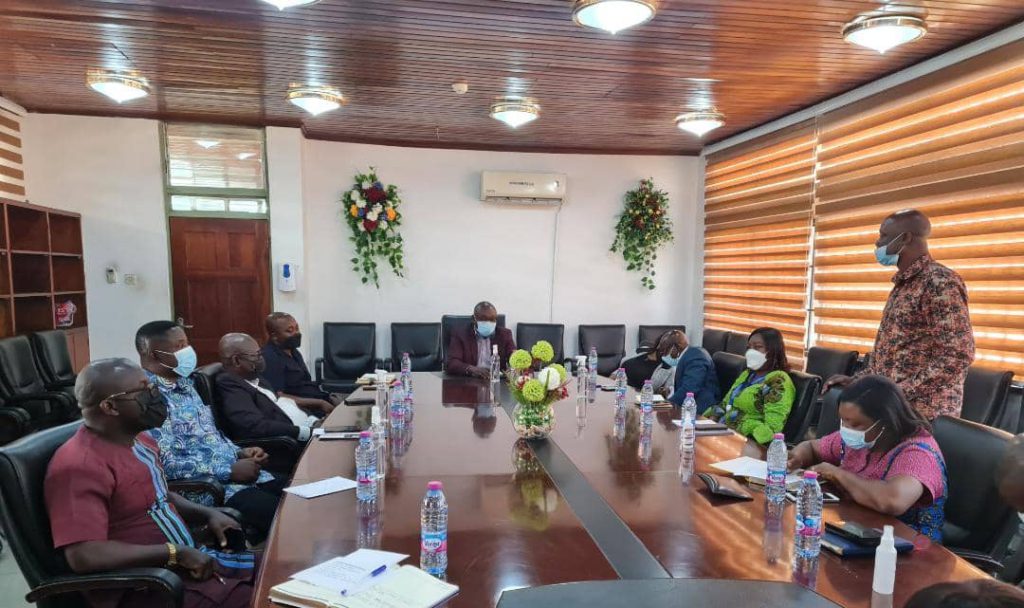 Newly elected Tema MCE pays courtesy call on Tema ECG Newly elected Tema MCE pays courtesy call on Tema ECG