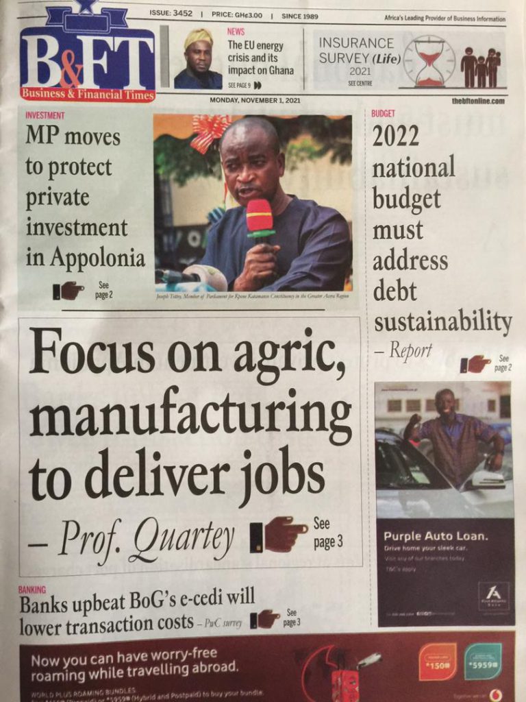Today's front pages: Monday, November 1, 2021 Today's front pages: Monday, November 1, 2021