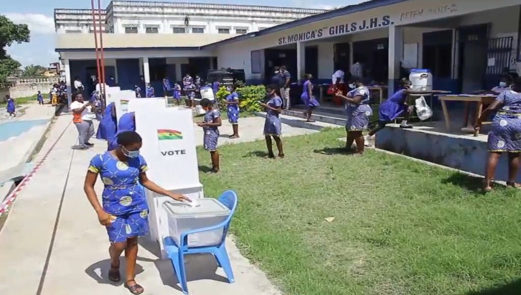 St. Monica’s Girls School elect school prefects through democratic processes
