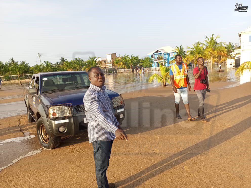Tidal waves render about 3,000 homeless in Keta Tidal waves render about 3,000 homeless in Keta