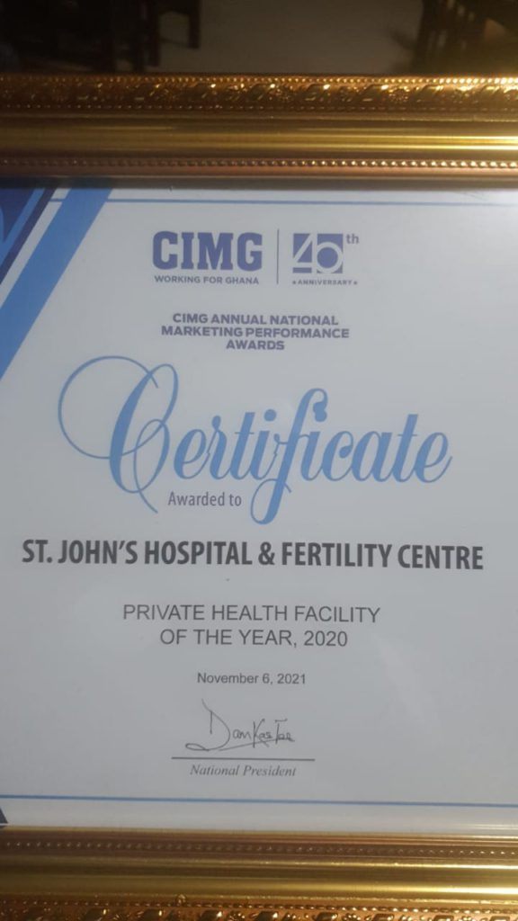 32nd CIMG Awards: St. John's Hospital and Fertility Centre wins 'Private healthcare facility of the Year'