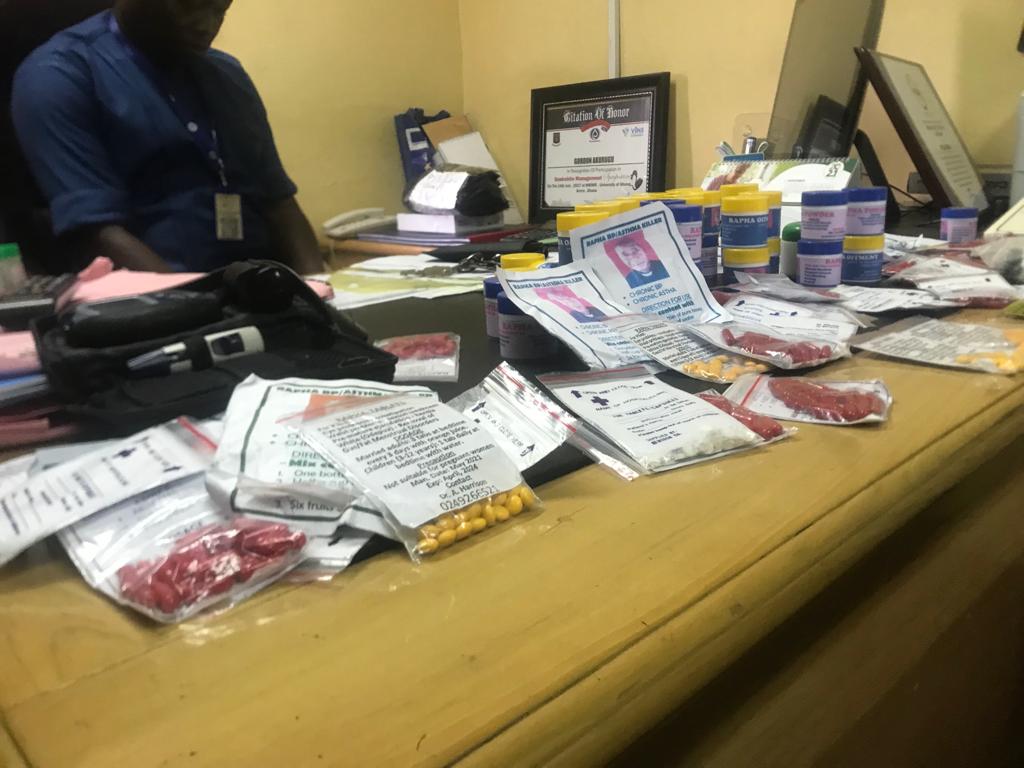 Fake doctor nabbed in Peki