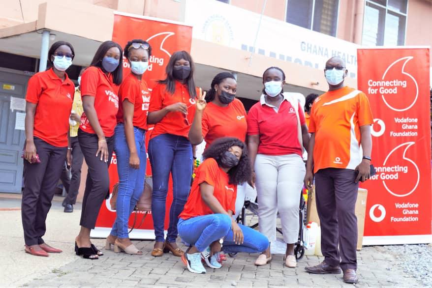 Vodafone Ghana Foundation donates to Maamobi Hospital
