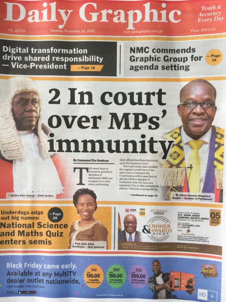Today's front pages: Tuesday, November 23, 2021 Today's front pages: Tuesday, November 23, 2021
