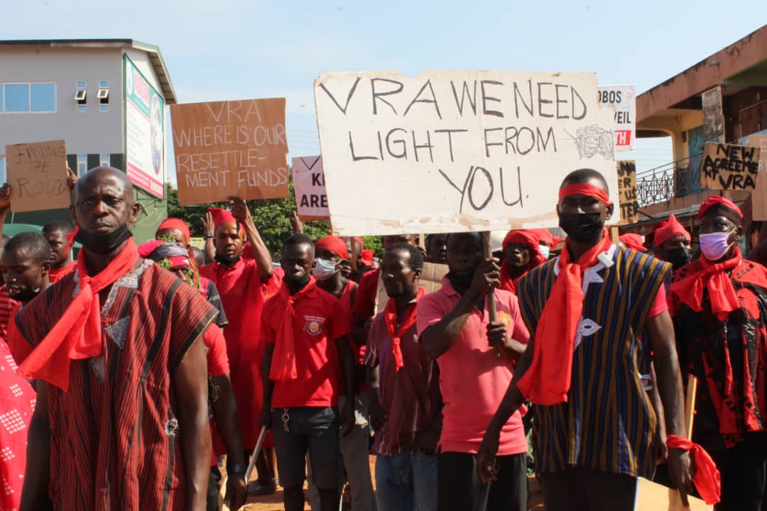 Yilo and Manya Krobo residents protest introduction of prepaid metres - MyJoyOnline.com