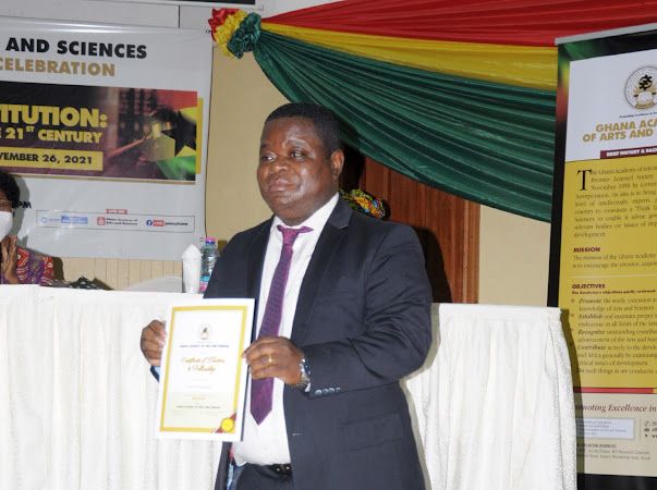 Prof Peter Quartey inducted as fellow of Ghana Academy of Arts and Sciences