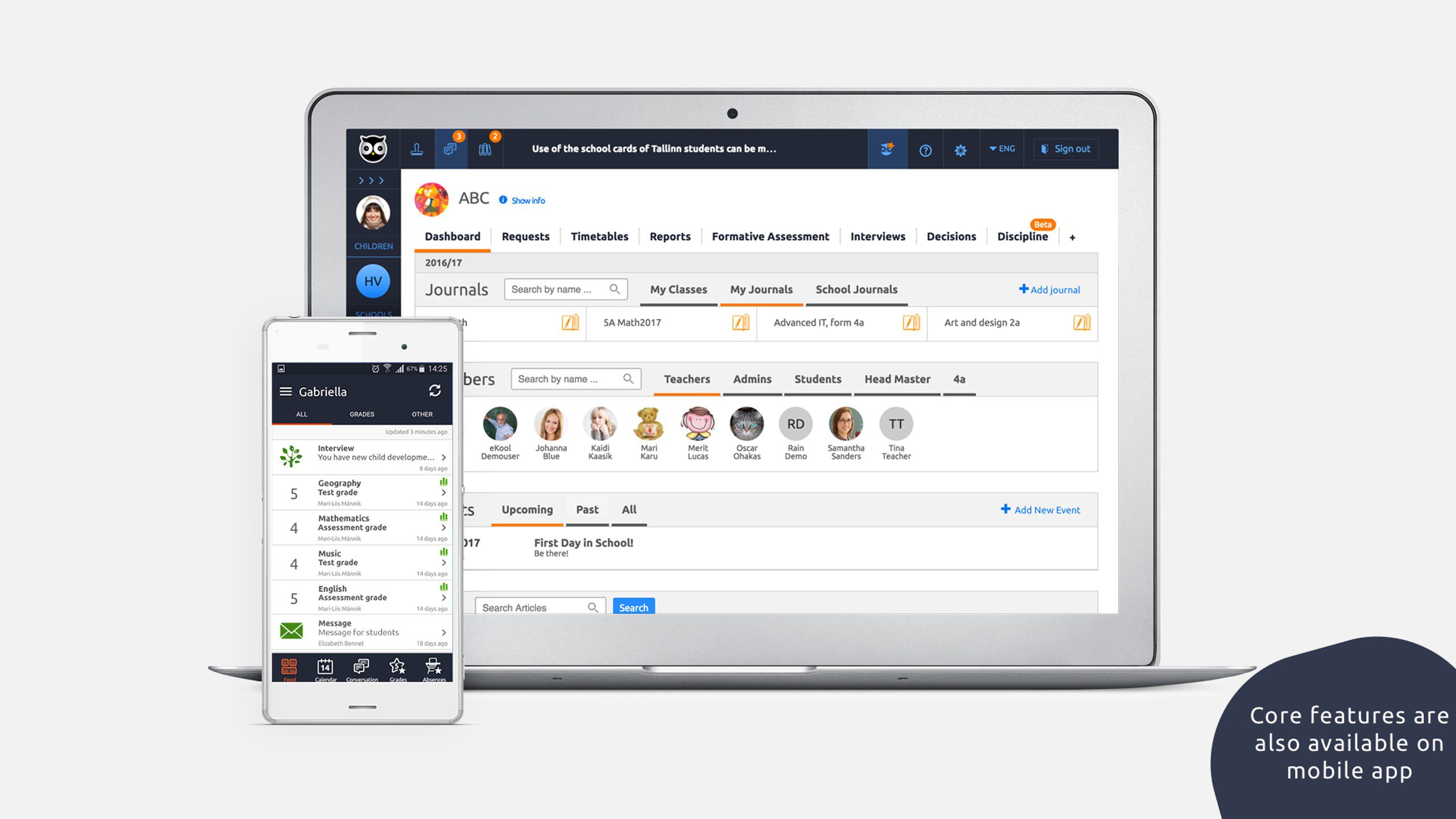 New eKool School Management System reduces administrative work, raise parental awareness and improves learning outcomes