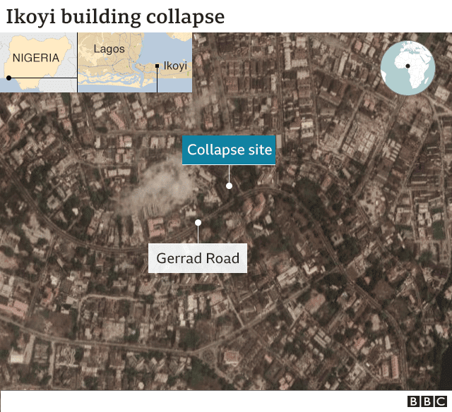Nigeria building collapse: Race to find survivors as dozens still missing Nigeria building collapse: Race to find survivors as dozens still missing