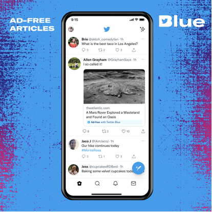 Twitter Blue launches in US and New Zealand