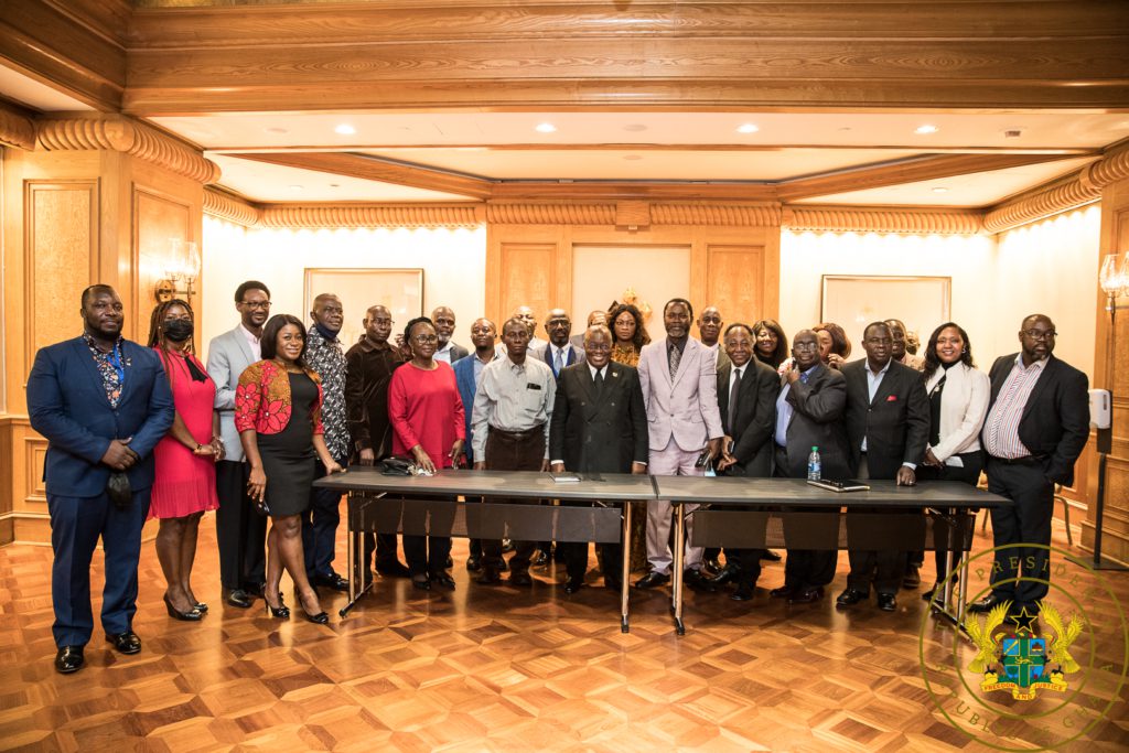 Akufo-Addo receives 'International Nation Builders Award' from black US legislators