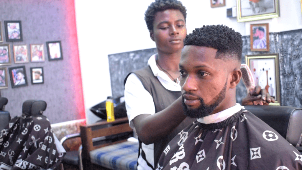 The Lady Barber: accounting graduate coming out of unemployment
