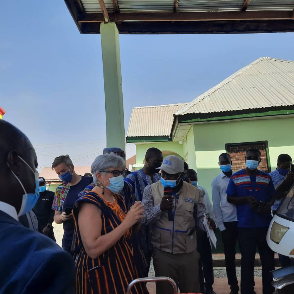 US Ambassador to Ghana commissions Emergency Dispatch Center in Gushegu Municipality