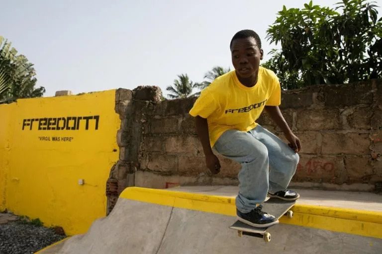 Ghana opens first skate park honouring fashion icon Abloh