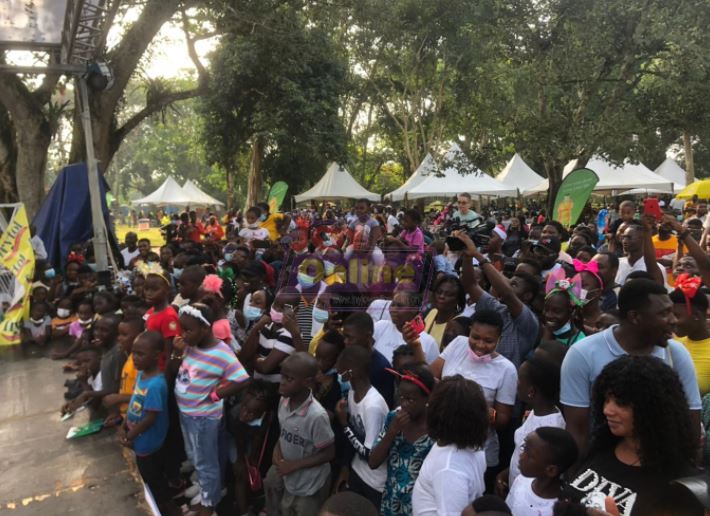 Photos: Hundreds throng Aburi Garden for Joy FM/Frytol ‘Family Party in the Park’