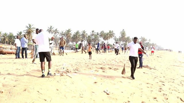 Ketu South residents embark on post-Farmers' Day clean up exercise