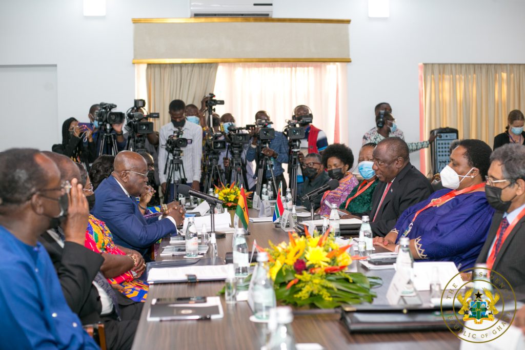 'We're proud of Akufo-Addo's recognition as African of the Year' - Cyril Ramaphosa