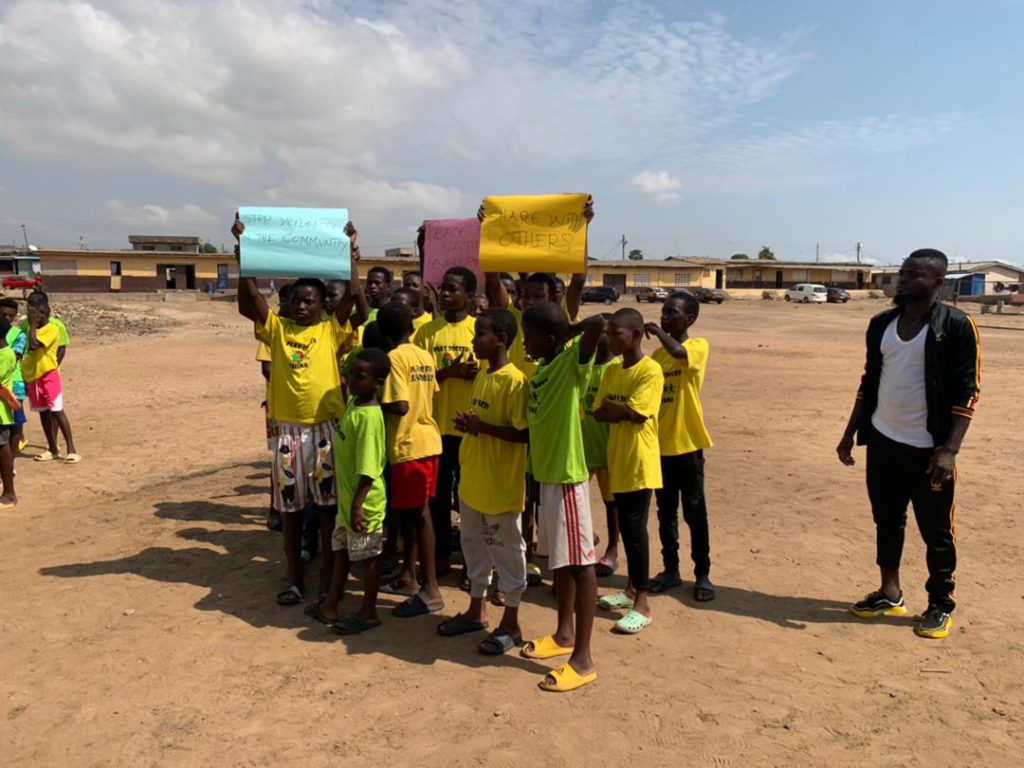 Play Soccer Ghana commemorates Global Peace Games 2021