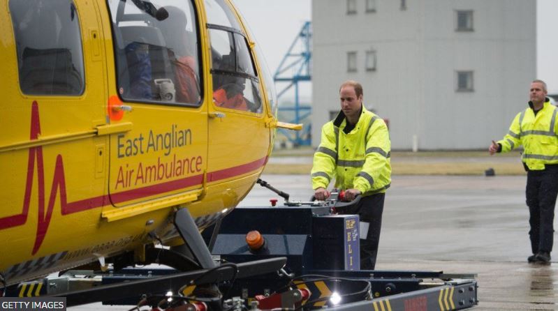 Prince William reveals emotional toll of air ambulance rescues