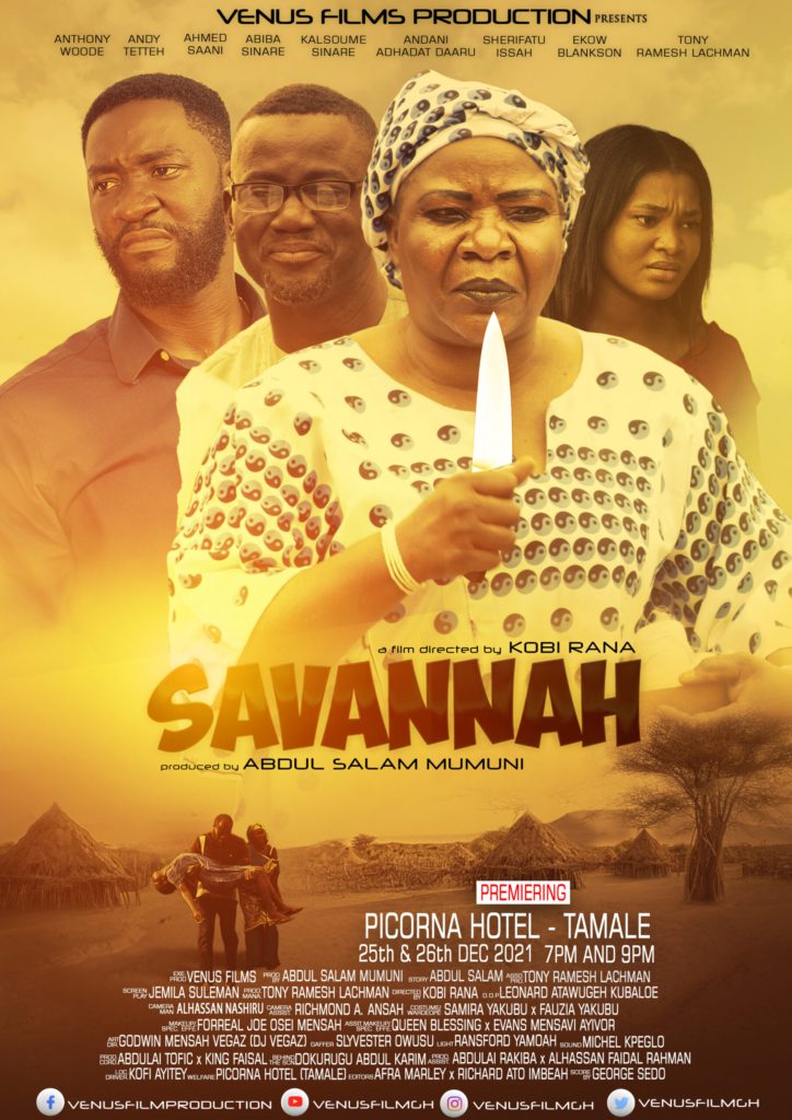 Stop the premiere of 'Savannah' - Venus Films told